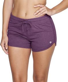 img 2 attached to 🩳 Simone Cotton Blend Yoga and Running Shorts for Active Women at Colosseum