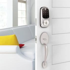 img 3 attached to 🔒 Satin Nickel Yale YRD226-ZW2-619 YRD226ZW2619 Touchscreen Deadbolt for Enhanced Security