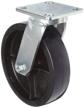 rwm casters kingpinless urethane capacity material handling products and casters logo
