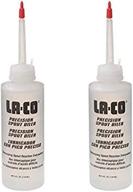 🔧 la-co precision spout oiler - 4oz - 2 pack: superior lubrication for precision applications logo