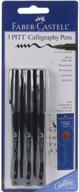 faber castel calligraphy chisel 2 5mm 3 pack logo