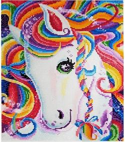 img 3 attached to 🦄 NEILDEN DIY 5D Diamond Painting Kits for Adults and Kids - Unicorn Full Drill Round Crystal Rhinestone Gem Diamond Art Painting for Beginners - Perfect for Home Wall Decor - Canvas Size 14x18inch/35x45cm