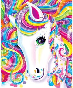 img 4 attached to 🦄 NEILDEN DIY 5D Diamond Painting Kits for Adults and Kids - Unicorn Full Drill Round Crystal Rhinestone Gem Diamond Art Painting for Beginners - Perfect for Home Wall Decor - Canvas Size 14x18inch/35x45cm