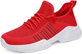 img 4 attached to UUBARIS Running Hiking Sneaker Comfortable Sports & Fitness