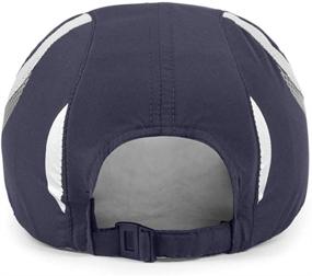 img 3 attached to HH HOFNEN Quick Dry Cap: Lightweight Running Hat with UV Protection for Men and Women