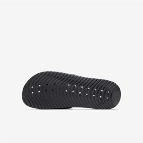 img 3 attached to 🔲 Nike Shower Slide Sandals - Black Men's Athletic Shoes