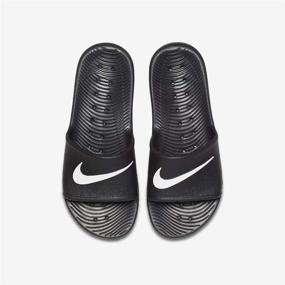 img 1 attached to 🔲 Nike Shower Slide Sandals - Black Men's Athletic Shoes