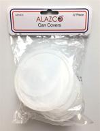 🔐 alazco bpa-free can covers - reusable tight seal lids for canned goods or pet food - large, medium & small sizes logo