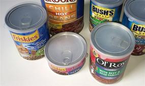 img 3 attached to 🔐 ALAZCO BPA-Free Can Covers - Reusable Tight Seal Lids for Canned Goods or Pet Food - Large, Medium & Small Sizes