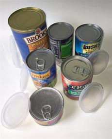 img 2 attached to 🔐 ALAZCO BPA-Free Can Covers - Reusable Tight Seal Lids for Canned Goods or Pet Food - Large, Medium & Small Sizes