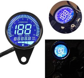 img 2 attached to Qiilu Universal Motorcycle Speedometer Tachometer Motorcycle & Powersports