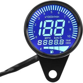 img 4 attached to Qiilu Universal Motorcycle Speedometer Tachometer Motorcycle & Powersports