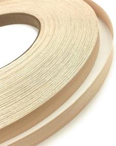 img 3 attached to 🪵 Birch Plywood Edge Banding Roll - 3/4” X 250' - Pre-glued Real Wood Veneer Edging - Flexible & Easy Application Iron-on Edge Banding for Furniture Restoration - Made in USA