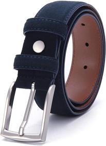 img 4 attached to 👔 Extra Thick Leather Men's Accessories and Belts by Ground Mind