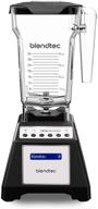 🔥 black blendtec total classic original blender - fourside jar (75 oz), professional-grade power with 6 pre-programmed cycles and 10-speeds логотип