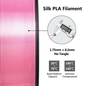 img 3 attached to 🎨 TIANSE Silk PLA Printer Filament: Perfectly Smooth and Lustrous Prints