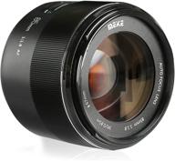 📷 meke 85mm f1.8 af full frame lens for nikon f mount dslr cameras: d850, d750, d780, d610, d3200, d3300, d3400, d3500, d5500, d5600, d5300, d5100, d7200 & more logo