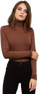 viioo turtleneck thermal t shirts pullover women's clothing in lingerie, sleep & lounge logo