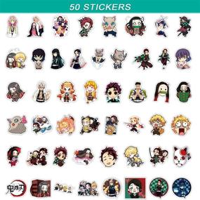 img 3 attached to 🎉 Complete Demon Slayer Party Decorations Set: 112 Pcs Supplies, Birthday Banner, Invitations, Cake & Cupcake Toppers - Ideal for Kimetsu No Yaiba Fans