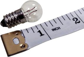 img 2 attached to 💡 10-Pack E10 Screw Base Miniature Light Bulbs, 6.3V / 0.5A, 6 Volt Miniature Lamp