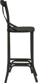 img 1 attached to 🪑 Metal Barstool by Stone & Beam, 40"H - Amazon Brand