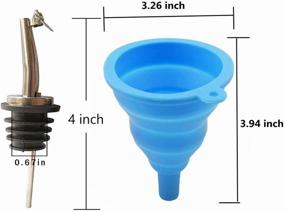 img 3 attached to Кухонный диспенсер Pourers из нержавеющей стали, силикон