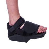 👞 orthowedge forefoot healing shoe - off-loading non-weight bearing boot for diabetic foot ulcer protection, metatarsalgia pain, and post bunion, mallet or hammer toe surgery (medium) by braceability логотип