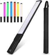 🌈 yesker rgb led light stick wand with rechargeable battery | adjustable brightness levels | handheld wand stick for video photography shooting | 9 colors, temperature 3200k-5600k | max 1000 lumens logo