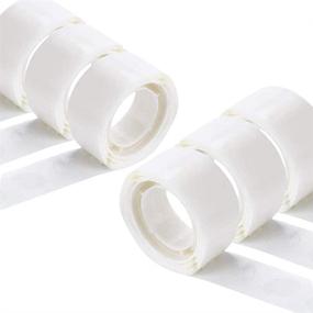 img 4 attached to 600 Glue Point Balloon Dot Stickers - 6 Rolls of Non-Liquid Removable Craft Adhesive Tape for DIY Balloon Decorations, Party Arts, and more