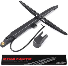 img 4 attached to OE 15277756 Rear Windshield Wiper Arm Blade Set Replacement for Cadillac Escalade 2007-2013
