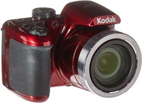 img 4 attached to 📷 Красная цифровая камера Kodak AZ401RD с ЖК-экраном 3 дюйма для съемки "пойнт-энд-шут
