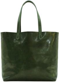 img 4 attached to Floto Piazza Leather Grain Calfskin Women's Handbags & Wallets for Totes