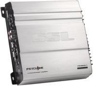 💪 мощный усилитель ssl psy600.4 psyclone 600w полного диапазона - стабильный для каналов от 2 до 8 ом логотип