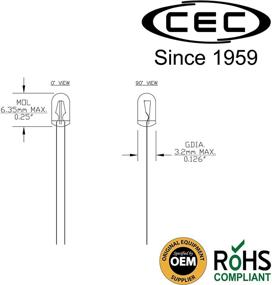 img 3 attached to 💡 CEC Industries 7219 Wire Terminal (10-Pack): Надежное и удобное решение для подключения проводов.