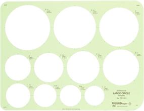 img 1 attached to 🔘 Alvin Large TD1201 Circles Guide Template