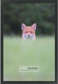 img 3 attached to 🖼️ SEO-Optimized: Poster Palooza 17x24 Contemporary Black Wood Picture Frame with UV Acrylic, Foam Board Backing, and Hanging Hardware Included!