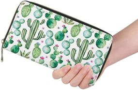 img 3 attached to Stylish Chihuahua Zipper Wallet for Women - Freewander Fashion Handbags & Wallets