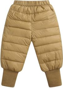 img 4 attached to ❄️ Winter Windproof Lightweight Outdoor Trousers: Active Girls' Clothing Essential