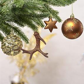 img 3 attached to 🎄 Exquisite Valery Madelyn 70ct Copper and Gold Shatterproof Christmas Ball Ornaments - Elegantly Luxurious Xmas Decorations