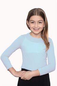 img 1 attached to 👗 Versatile and Chic: TOPS COUTURE Classic Perfect Layering Girls' Clothing and Active Gear