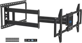 img 4 attached to 📺 Premium Long Arm TV Wall Mount for 42-90 Inch TVs, 40 Inch Extension, Swivel and Tilt, Full Motion Mount - Max VESA 800x400mm, 150 lbs. Load, Ideal for 16”,18”, 24” Studs