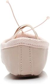 img 1 attached to 🩰 DubeeBaby Leather Ballet Shoes: Comfortable Dance Flats for Girls (Toddler/Little Kid/Big Kid)