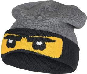 img 4 attached to 🧢 LEGO Wear Boys' Snow Beanie - Knitted