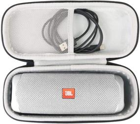 img 3 attached to Жесткий чехол Khanka для замены для JBL FLIP5 Flip 5 водонепроницаемый портативный Bluetooth-динамик (черный)