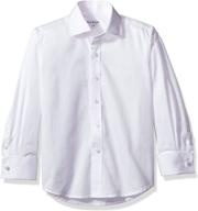 👔 isaac mizrahi boys' french cuff cotton shirt for enhanced seo logo