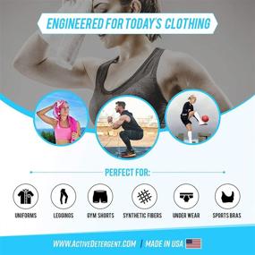 img 1 attached to Natural Performance Laundry Detergent for Active Wear - Enzyme-Boosted Powder Concentrate - Removes Sweat and Odor - Ideal for Gym Apparel and Workout Clothes (90 Loads)