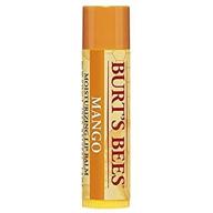 burt's bees moisturizing lip balm, mango pack 🍊 of 4: nourish your lips with 0.15 oz balm logo