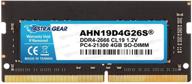 astra gear 4gb ddr4 модуль оперативной памяти для игрового ноутбука – 2666мгц, 260-pin, non-ecc-so-dimm, pc4-21300 (ahn19d4g26s) логотип