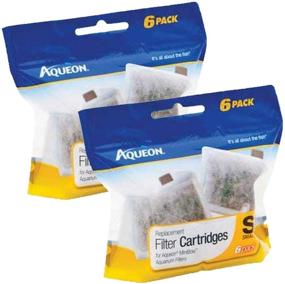 img 1 attached to 🔍 Aqueon 06417 Filter Cartridge, Small - Pack of 12: Ultimate Filtration Solution