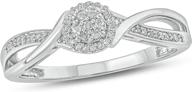 glamorous cali trove sterling natural diamond women's jewelry for weddings & engagements logo